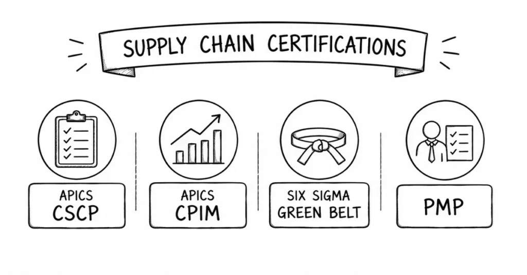 supply chain certifications roadmap | flm | frontlines edutech