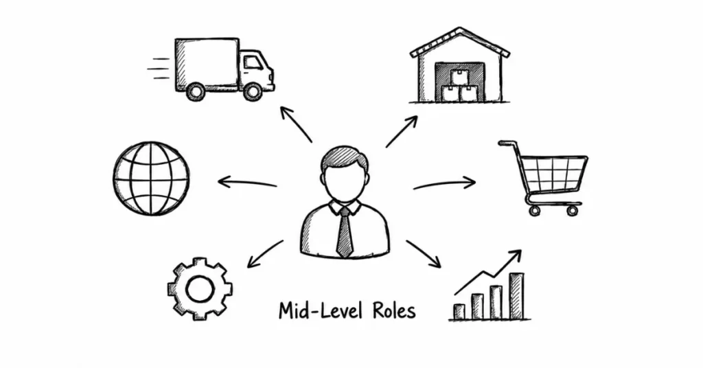 mid-level supply chain salaries