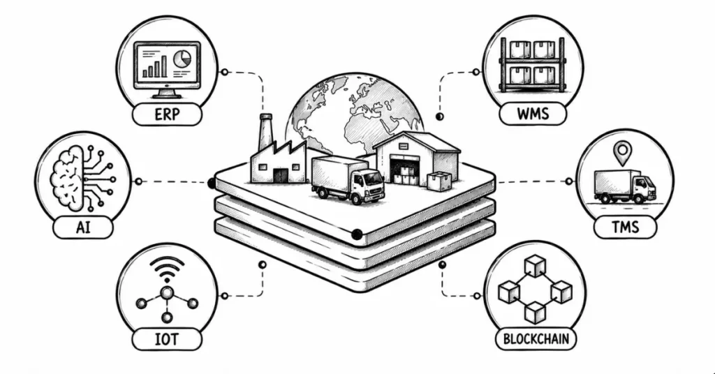 supply chain technology stack | FLM | Frontlines Edu Tech