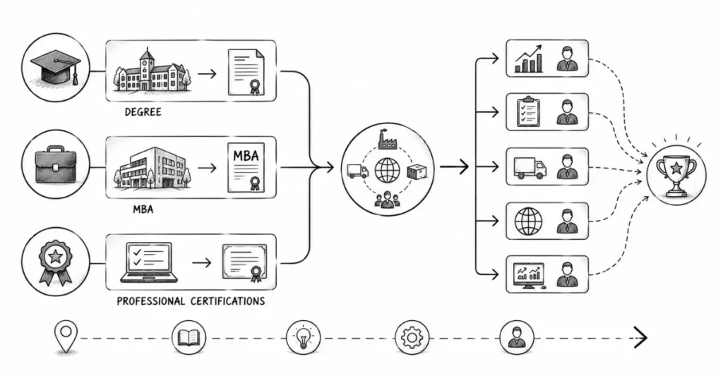 supply chain education pathways