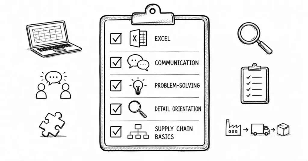 supply chain job skills | FLM | Frontlines Edu Tech