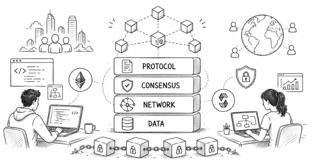 blockchain core developer foundation | FLM | frontlines edutech