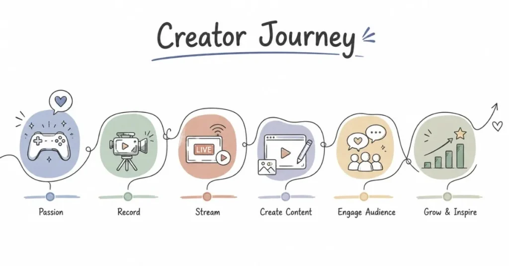 Game Streaming Career journey. | FLM | FrontlinesEduTech