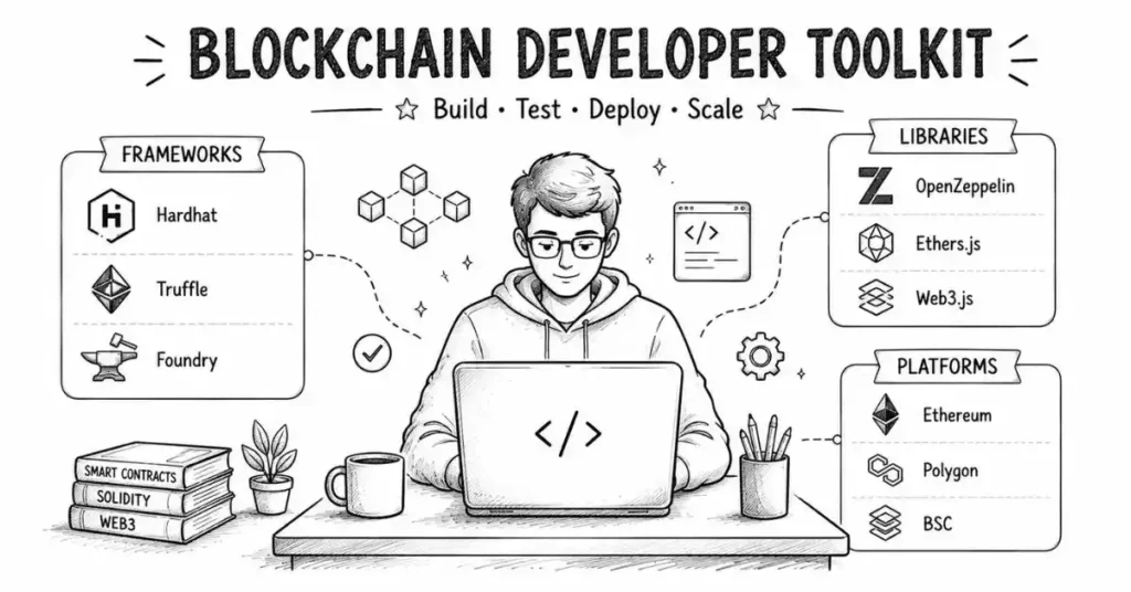blockchain development tools | FLM | frontlines edutech