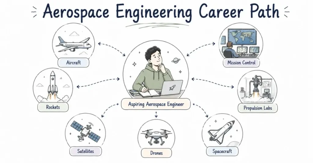 Aerospace Engineer Career roadmap. | FLM | FrontlinesEduTech