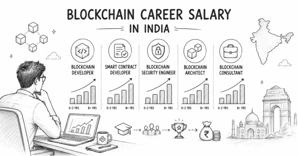 blockchain developer salary India | FLM | frontlines edutech