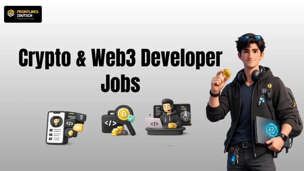 Blockchain Career Guide : Crypto & Web3 Developer Jobs | flm | frontlines edutech