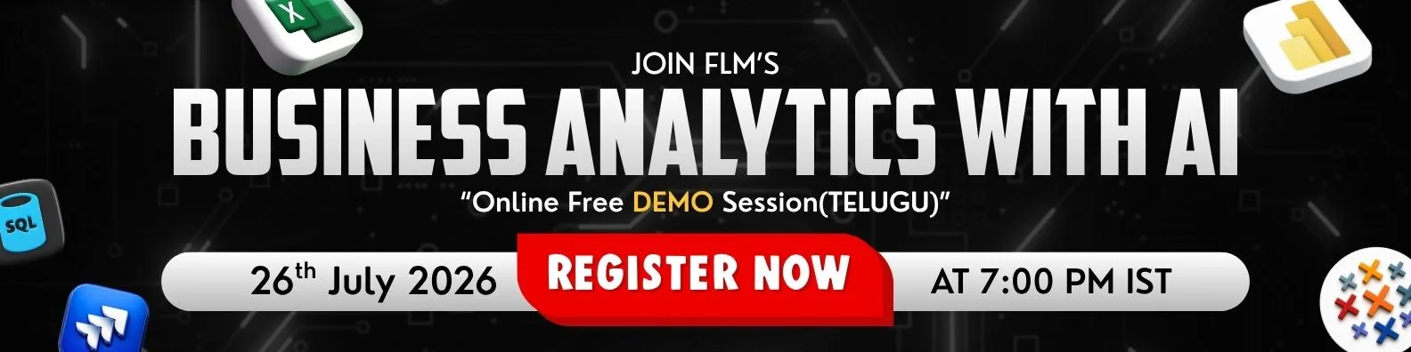 Business Analytics Course in Telugu demo 1 | Frontlinesedutech |FLM