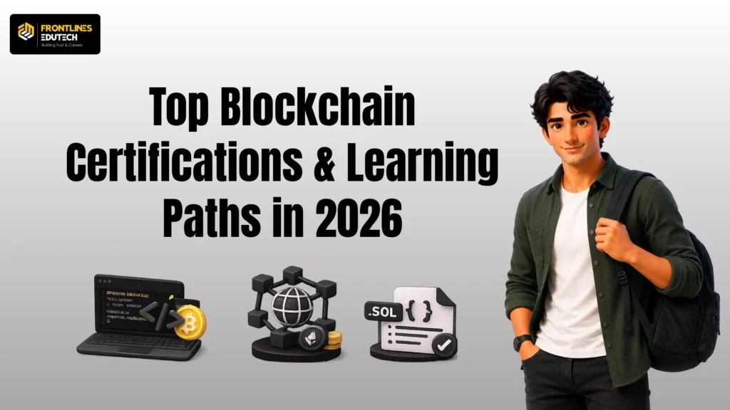 Top Blockchain Certifications & Learning Paths | flm | frontlines edutech