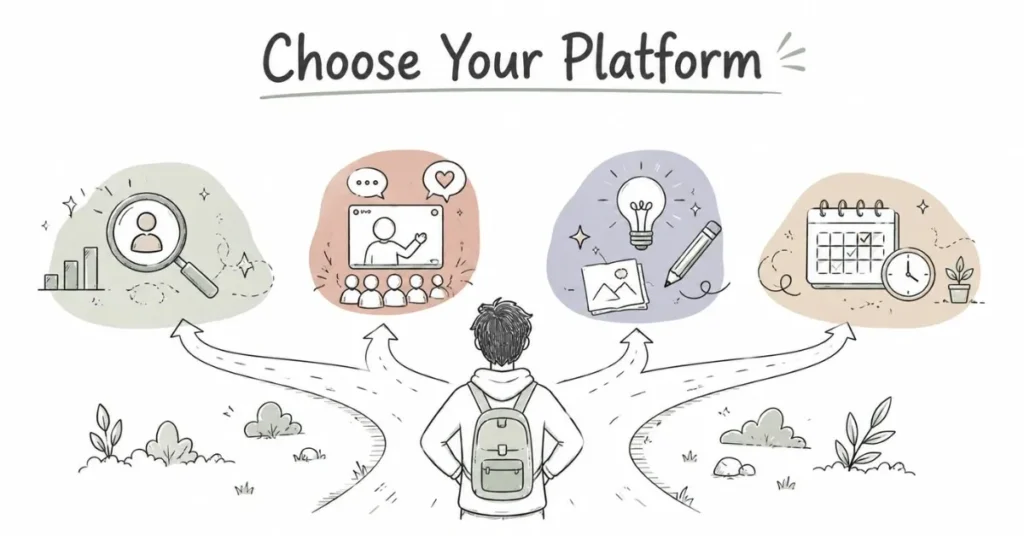 Platform selection guide. | FLM | FrontlinesEduTech