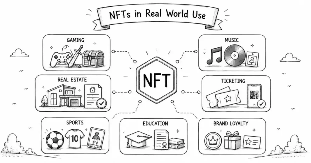 NFT use cases beyond art | flm | frontlines edutech