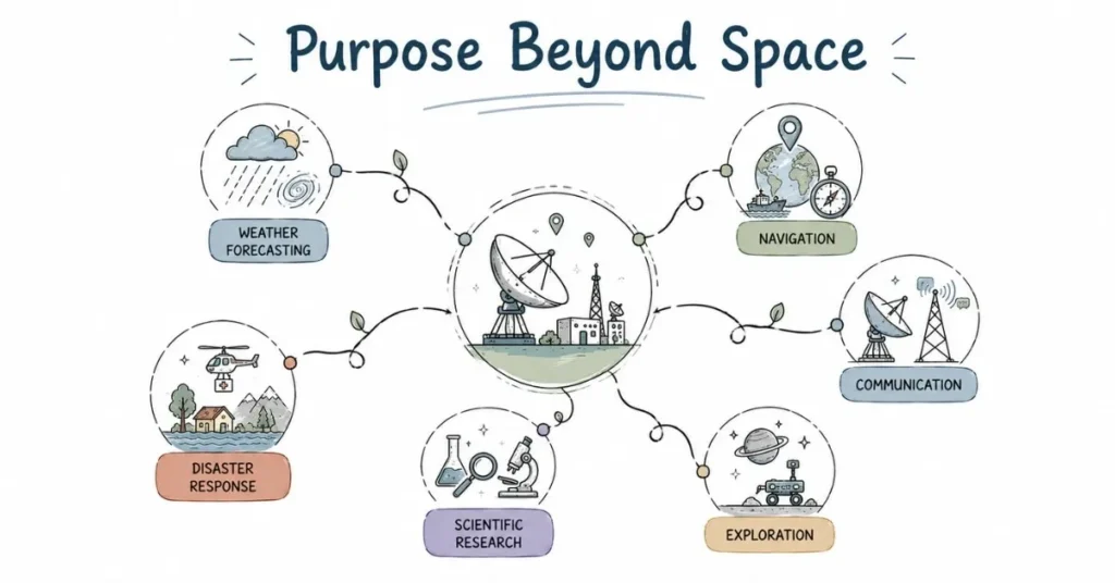 Space mission ecosystem. | FLM | FrontlinesEduTech