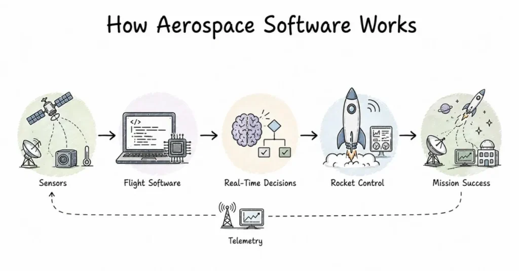 Aerospace software workflow. | FLM | FrontlinesEduTech