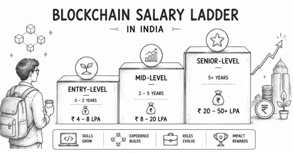 blockchain salary by experience