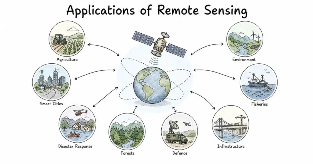 Remote sensing applications. | FLM | FrontlinesEduTech
