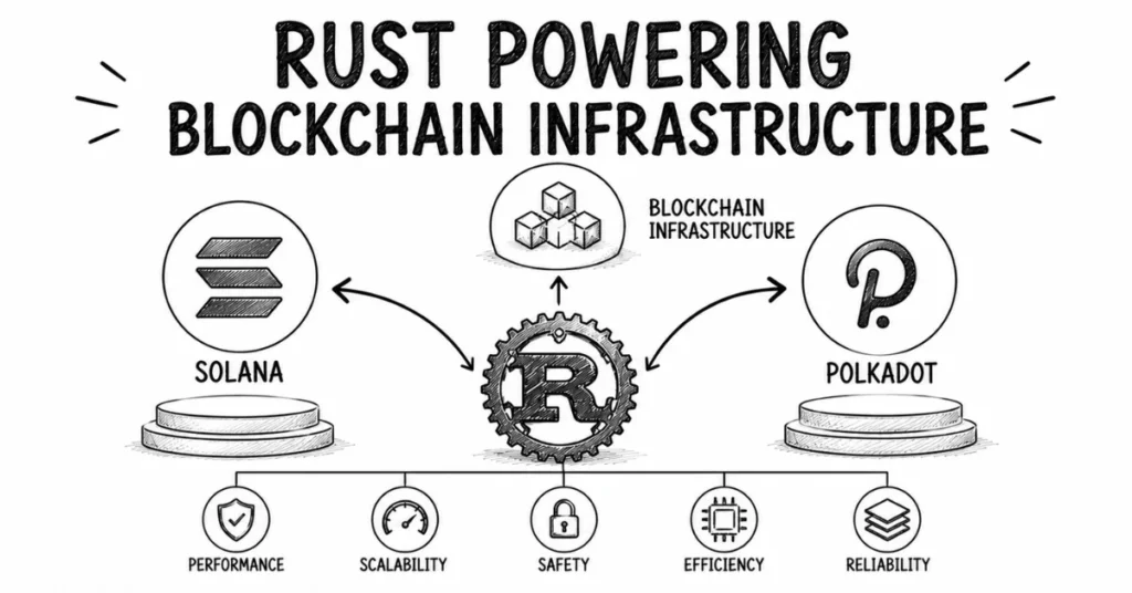 Rust blockchain development