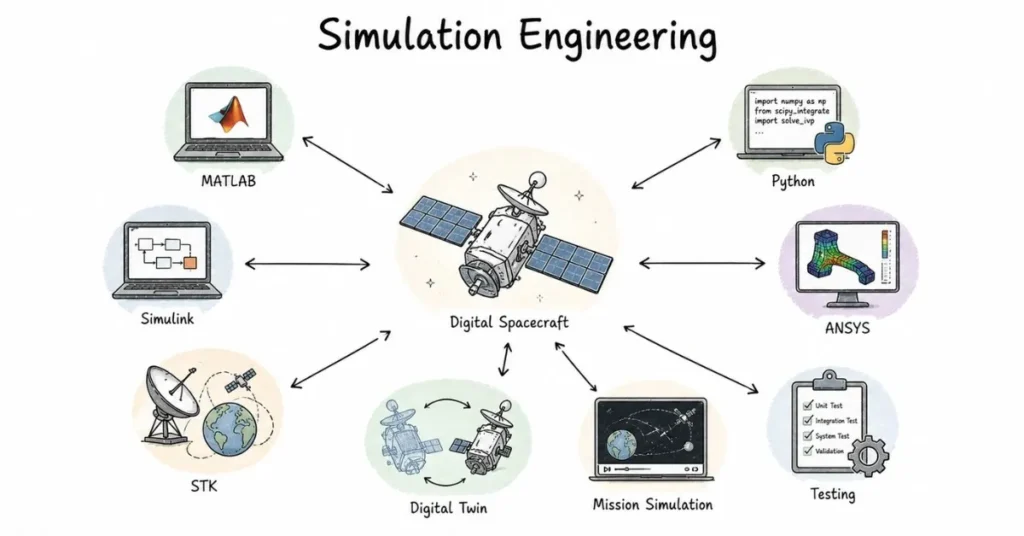 Simulation engineering workflow. | FLM | FrontlinesEduTech