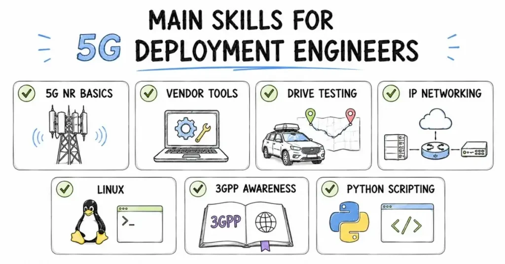 5G deployment engineer skills