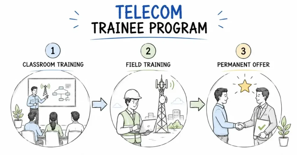 telecom trainee program India