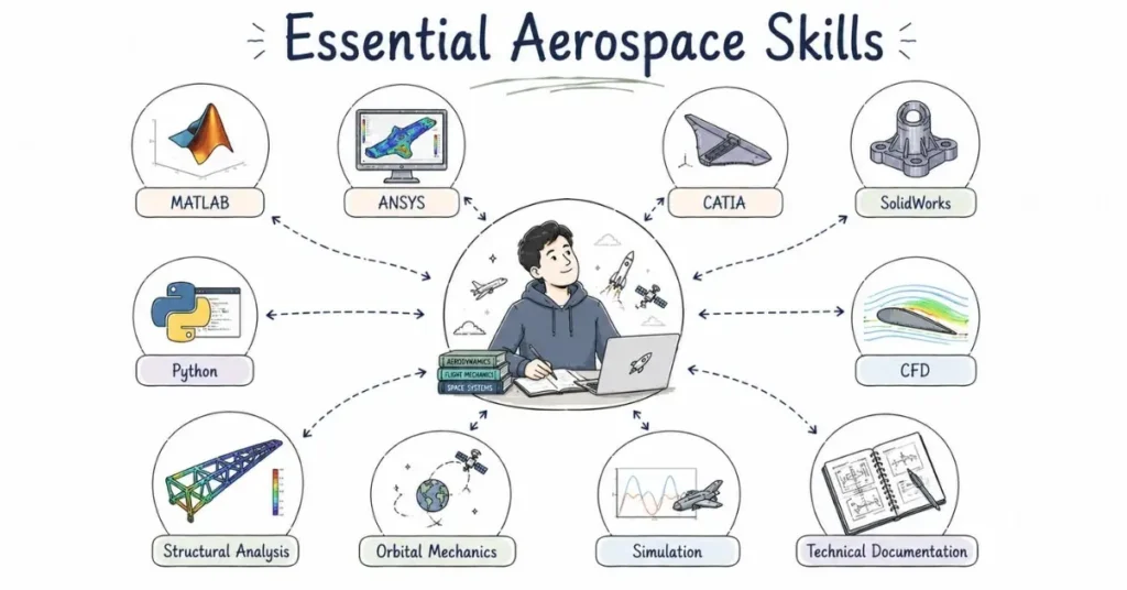 Skills for Aerospace Engineer Career. | FLM | FrontlinesEduTech