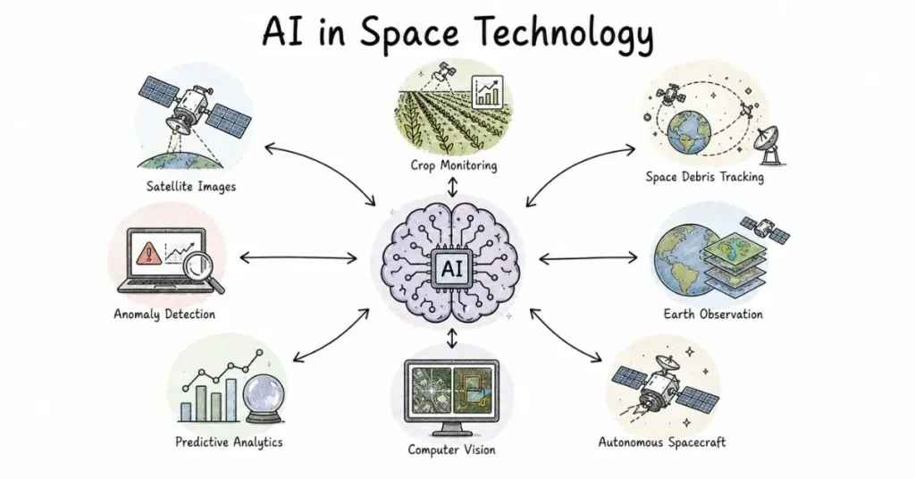 AI applications in space technology. | FLM | FrontlinesEduTech