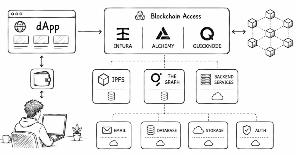 Web3 infrastructure stack