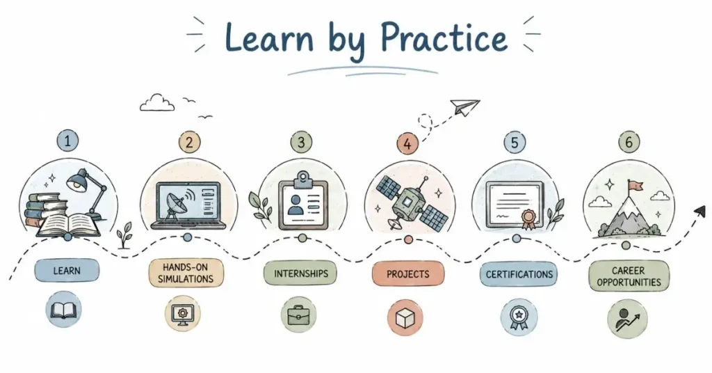 Satellite Communication learning roadmap. | FLM | FrontlinesEduTech