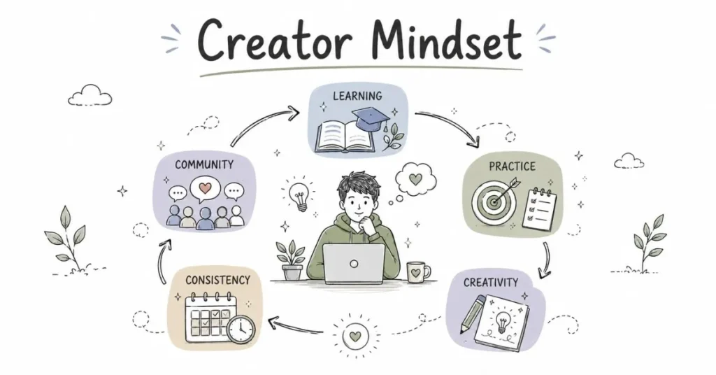 Continuous creator growth. | FLM | FrontlinesEduTech