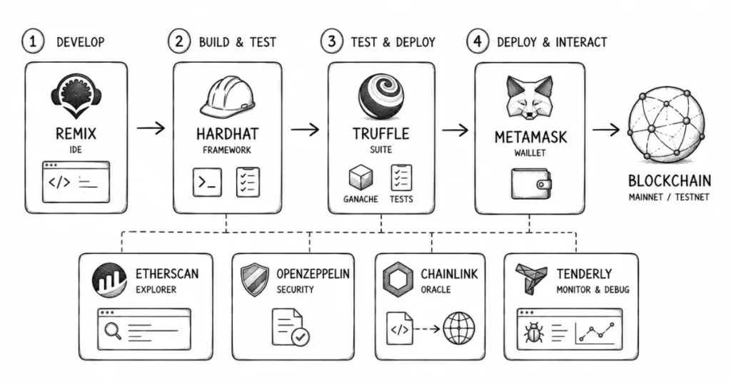 smart contract dev tools