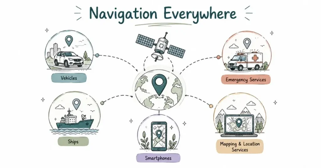Navigation technology ecosystem. | FLM | FrontlinesEduTech
