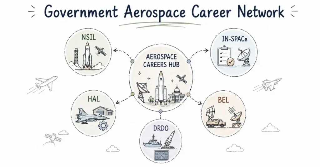 Aerospace career ecosystem. | FLM | FrontlinesEduTech