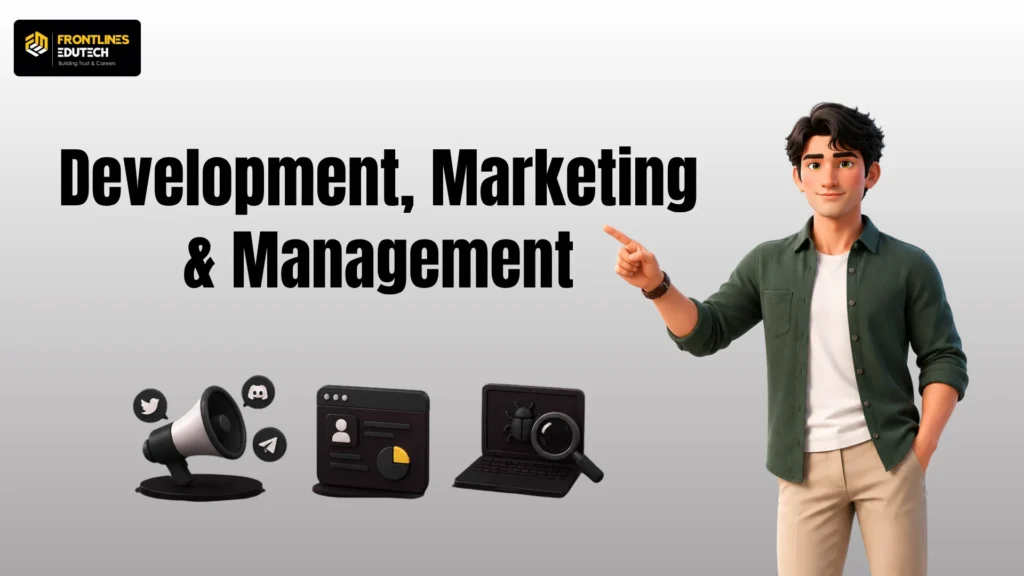 NFT Career Opportunities : Development, Marketing & Management | flm | frontlines edutech