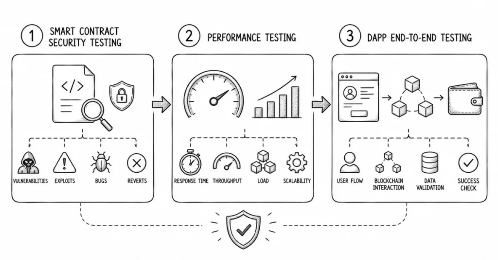 blockchain QA specializations