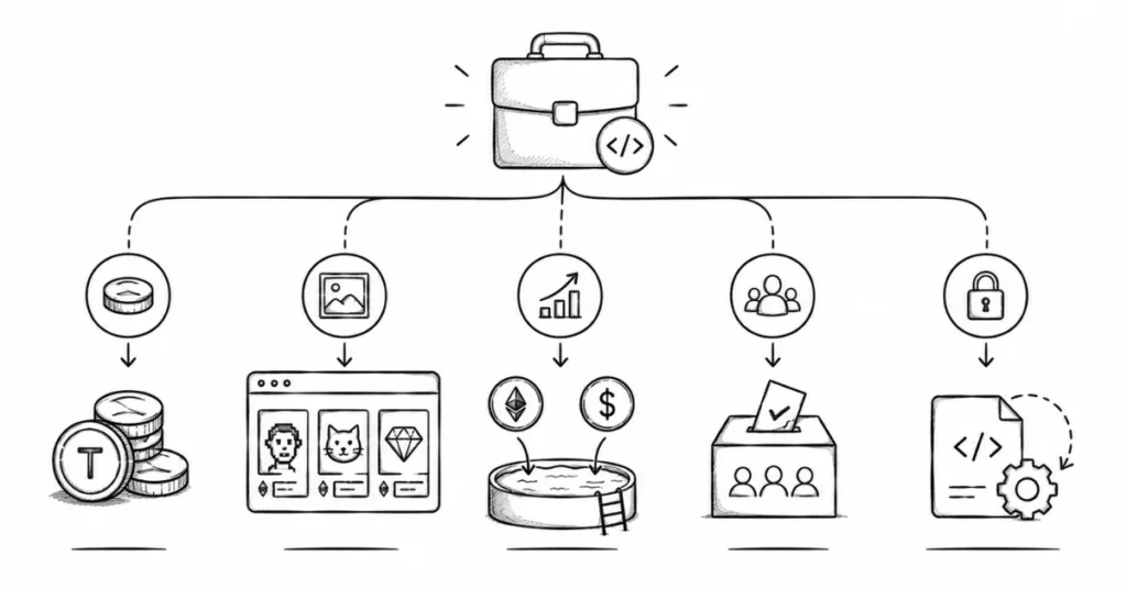 smart contract portfolio projects