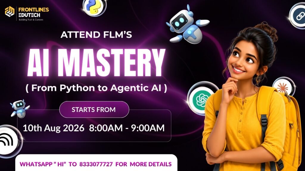 AI MASTERY Course In telugu | FLM | FRONTLINES EDUTECH