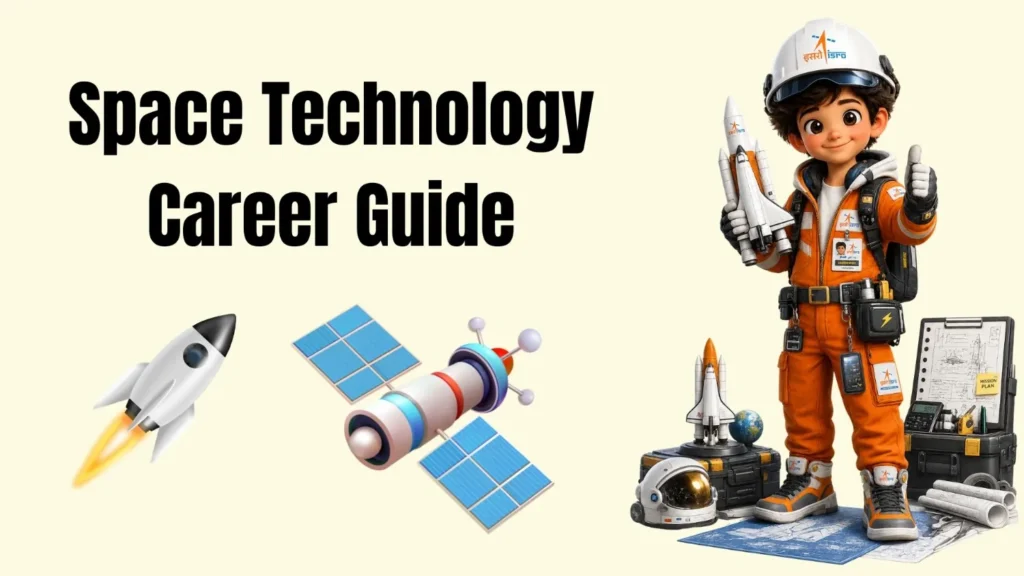 Space Technology Career Guide for aerospace and satellite jobs. | FLM | FrontlinesEduTech |