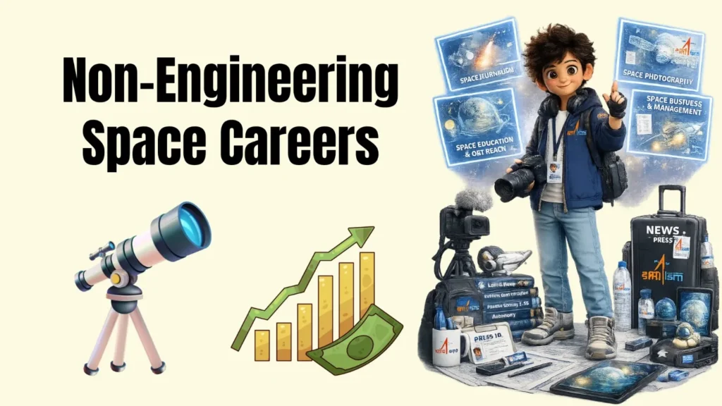 Non-Engineering Space Careers in India guide. | FLM | FrontlinesEduTech |
