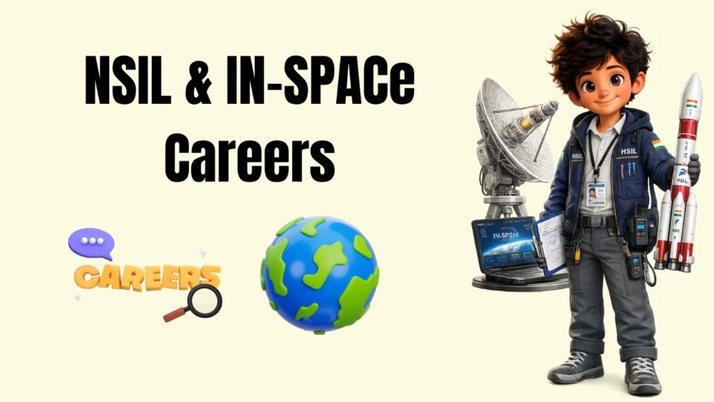 NSIL and IN-SPACe career opportunities. | FLM | FrontlinesEduTech |