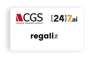CGS, Regalix and 24 7 ai Flm Walk-in Drives