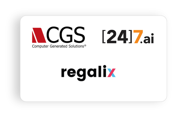 CGS, Regalix and 24 7 ai Flm Walk-in Drives