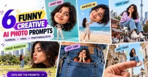 6 Funny Creative AI Photo Prompts