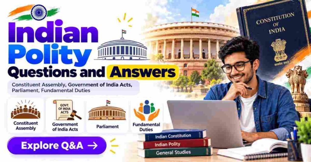Indian Polity Q&A | frontlinesedutech | FLM