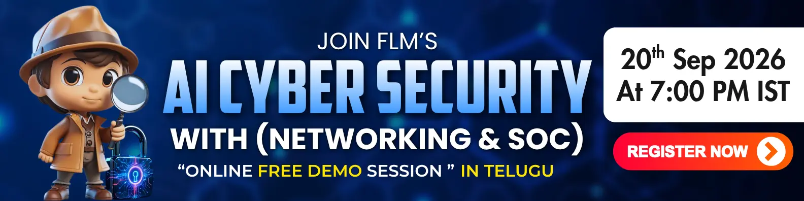 AI Cyber Security course in Telugu Demo | Frontlinesedutech | FLM