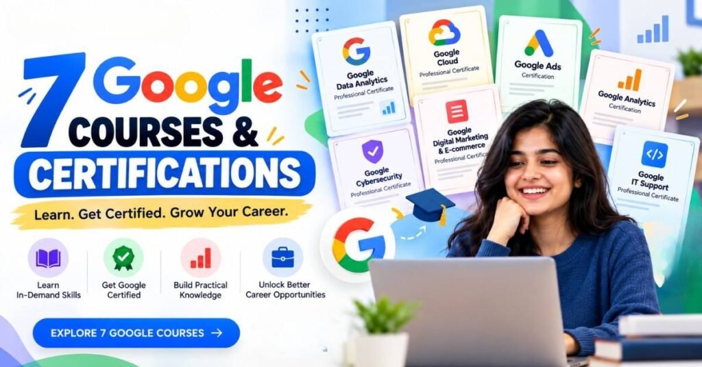 7 Google Courses and Certifications