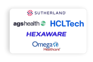 Sutherland, AGS Health, Omega Health Care, Hexaware Technologies and HCL Tech Flm Walk-in Drives