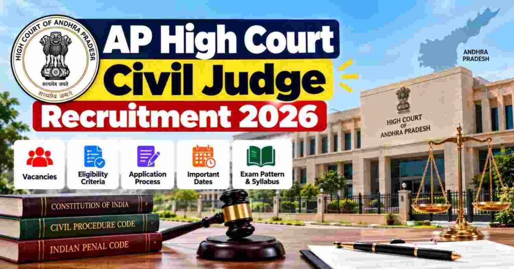 AP High Court Civil Judge Recruitment 2026