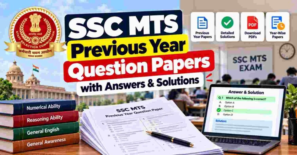 SSC MTS Previous Year Question Papers
