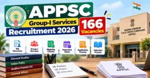APPSC Group-I Services Recruitment