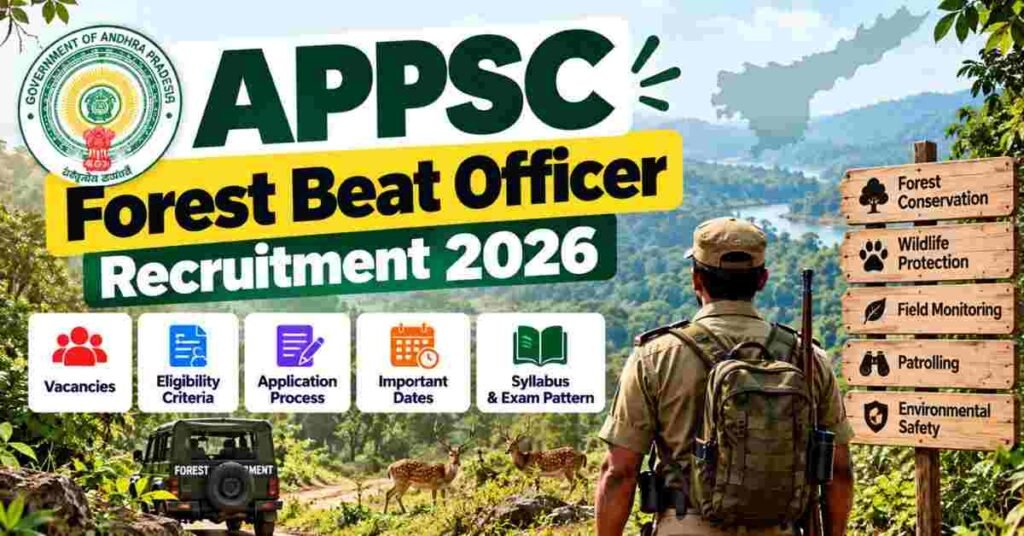 APPSC Forest Beat Officer Recruitment